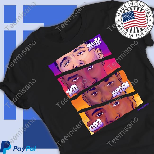 Sunsillustrated Book Kd Ayton Cp3 Hooded Sweatshirt Phoenix Suns