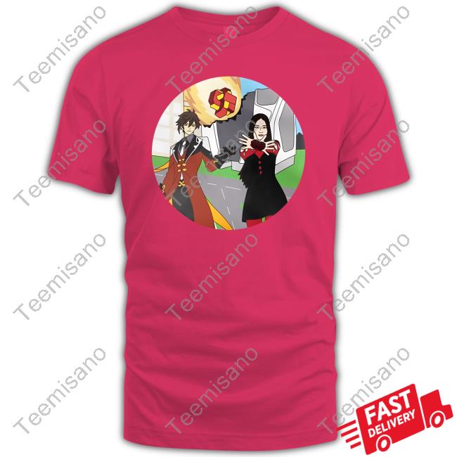 Cotton Prompt Jisoo Blackpink And Zhongli Tee Shirt Cotton Prompt Jisoo Blackpink And Zhongli Tee Shirt