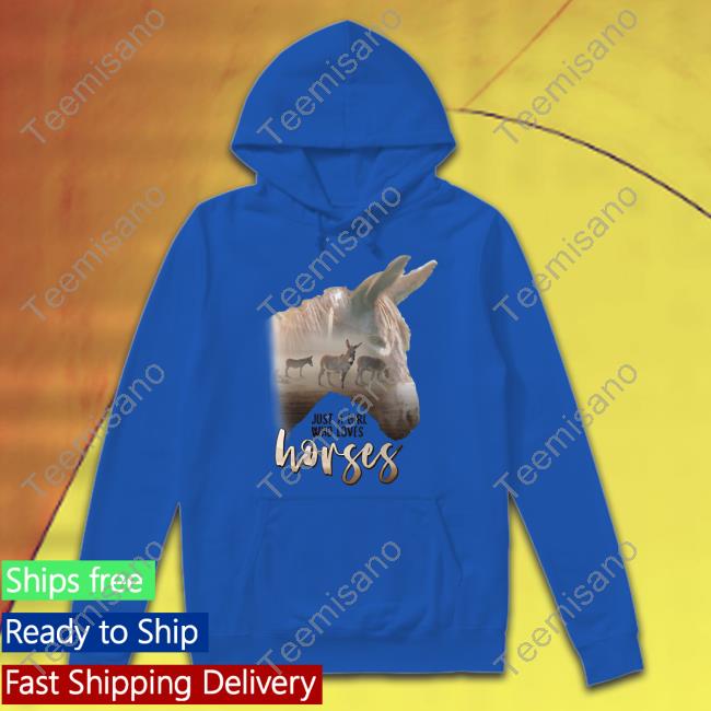 Official Donkey Just A Girl That Loves Horses Shirt Official Donkey Just A Girl That Loves Horses Shirt