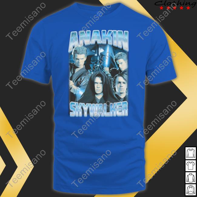 Hottopic Anakin Skywalker Collage Tee Shirts Hottopic Anakin Skywalker Collage Tee Shirts