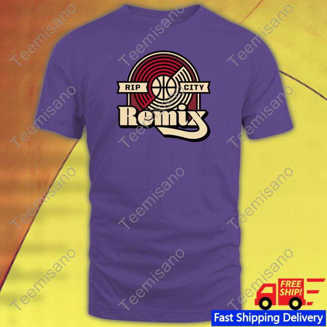 Rip City Remix Logo Tee Shirt Rip City Remix Logo Tee Shirt