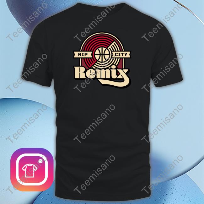 Rip City Remix Logo Tee Shirt Rip City Remix Logo Tee Shirt