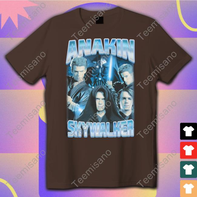 Hottopic Anakin Skywalker Collage Tee Shirts Hottopic Anakin Skywalker Collage Tee Shirts