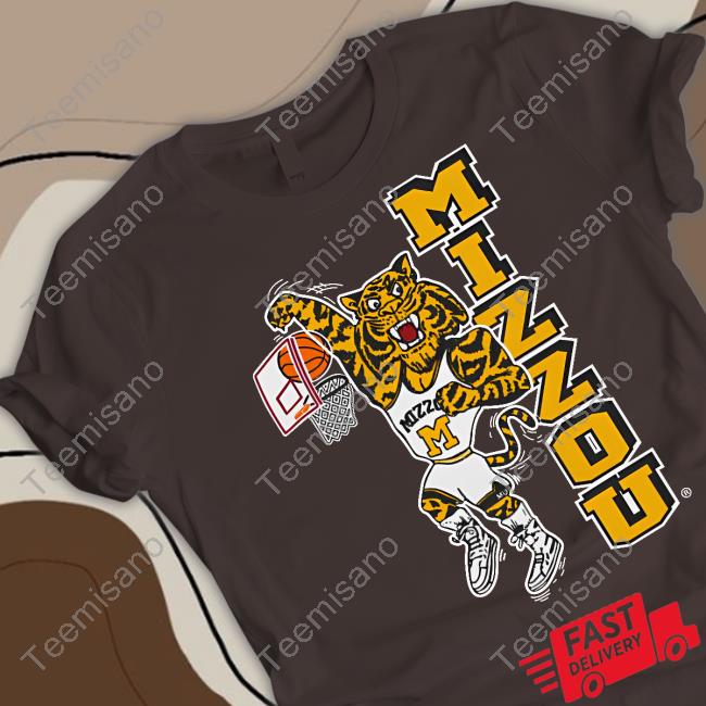 Missouri Dunking Tiger Tee Shirts