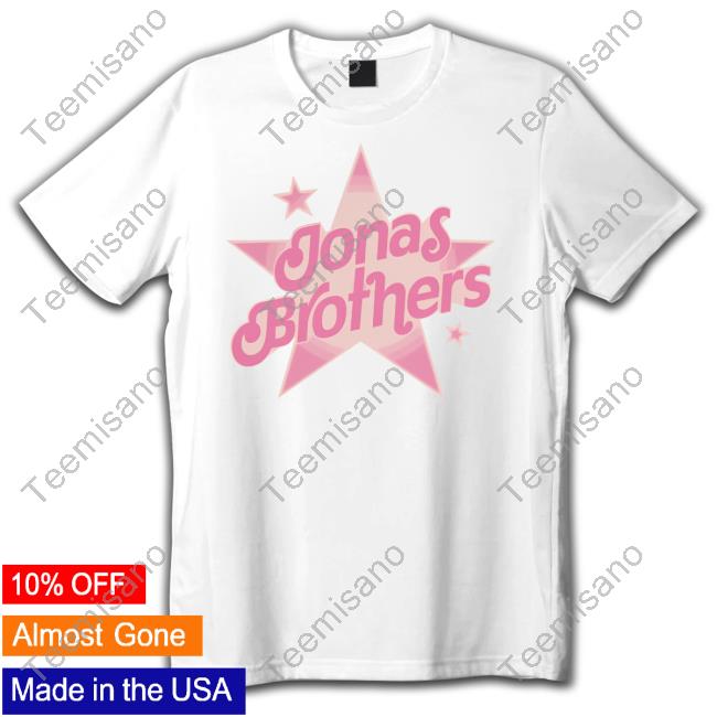 Jonas Brothers Pink Stars Funny T Shirt Jonasbrothersshop Jonas Brothers Pink Stars Funny T Shirt Jonasbrothersshop