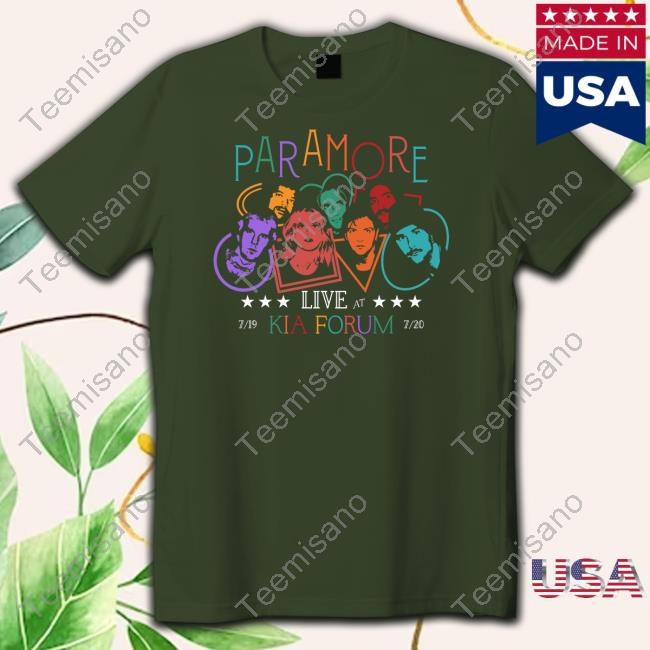Eleanor Paramore Live At Kia Forum Tee Shirt Eleanor Paramore Live At Kia Forum Tee Shirt