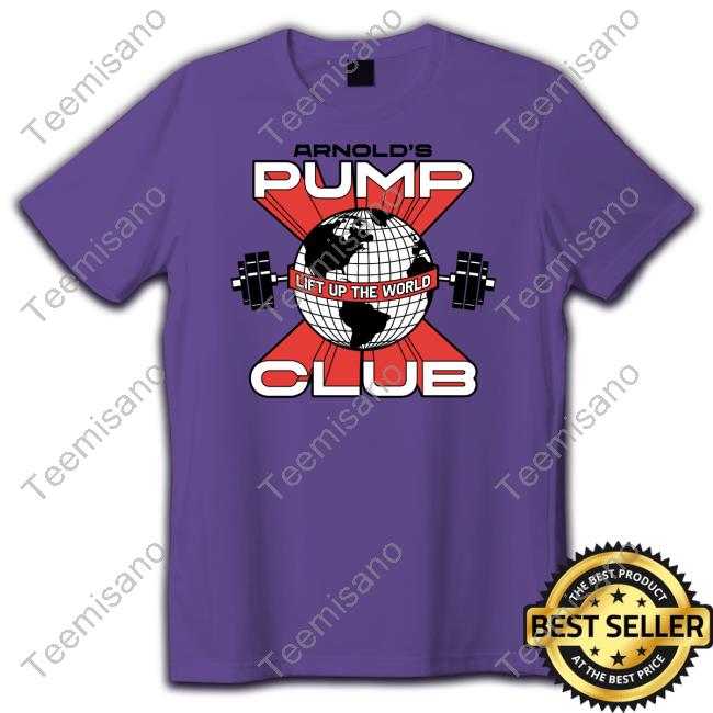 Arnold's Pump Club Lift Up The World Long Sleeve Tee Arnold's Pump Club Lift Up The World Long Sleeve Tee