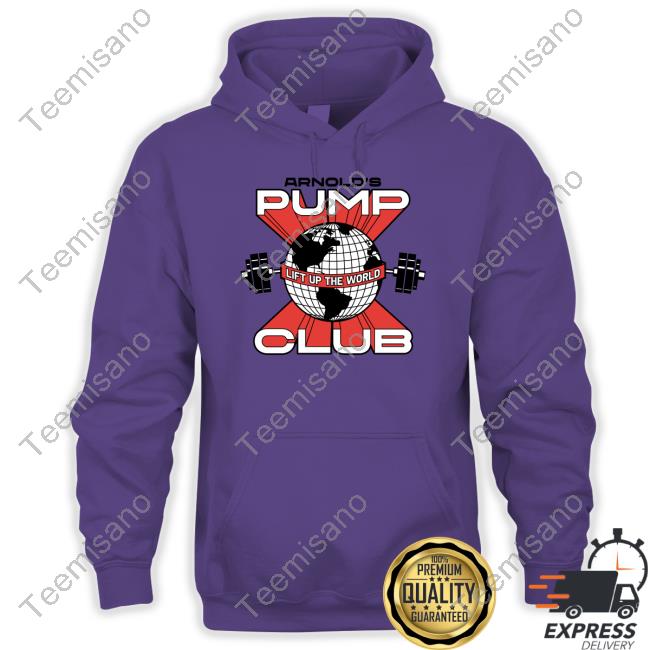 Arnold's Pump Club Lift Up The World Long Sleeve Tee Arnold's Pump Club Lift Up The World Long Sleeve Tee
