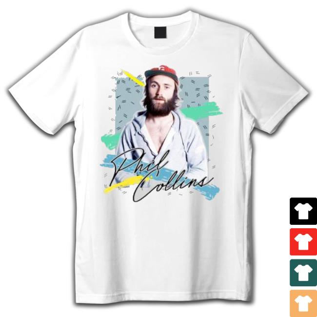 Retro 80S Phil Collins English Singer Drummer Signature shirt Retro 80S Phil Collins English Singer Drummer Signature shirt