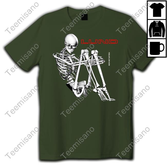 Lund Feelin' Low Now Sitting Skeleton Tanktop Lund Feelin' Low Now Sitting Skeleton Tanktop