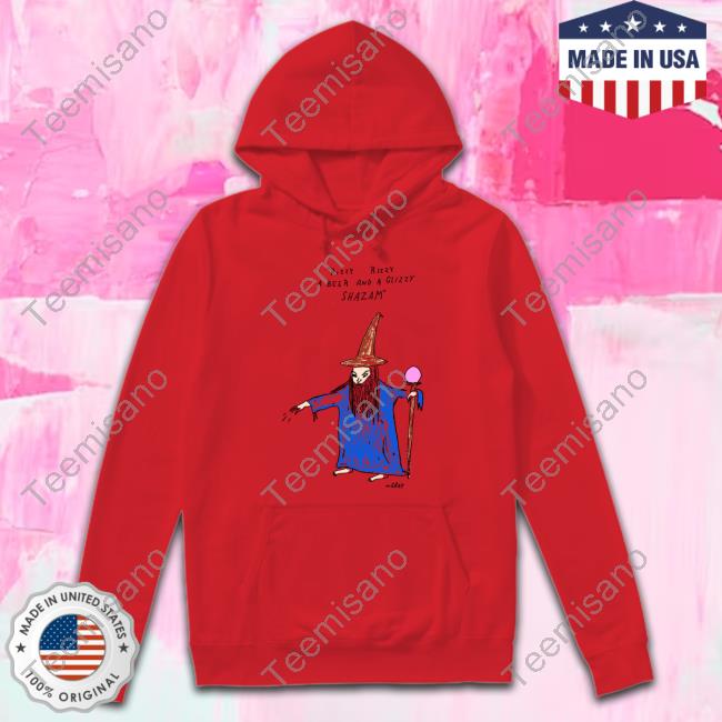 Really Good Artist Rizzy Rizzy A Beer And A Glizzy Shazam Shirt Really Good Artist Rizzy Rizzy A Beer And A Glizzy Shazam Shirt