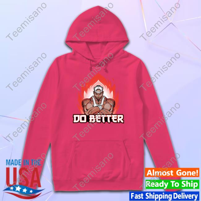 Joey Swoll Anime Do Better Tee Shirt Joey Swoll Anime Do Better Tee Shirt