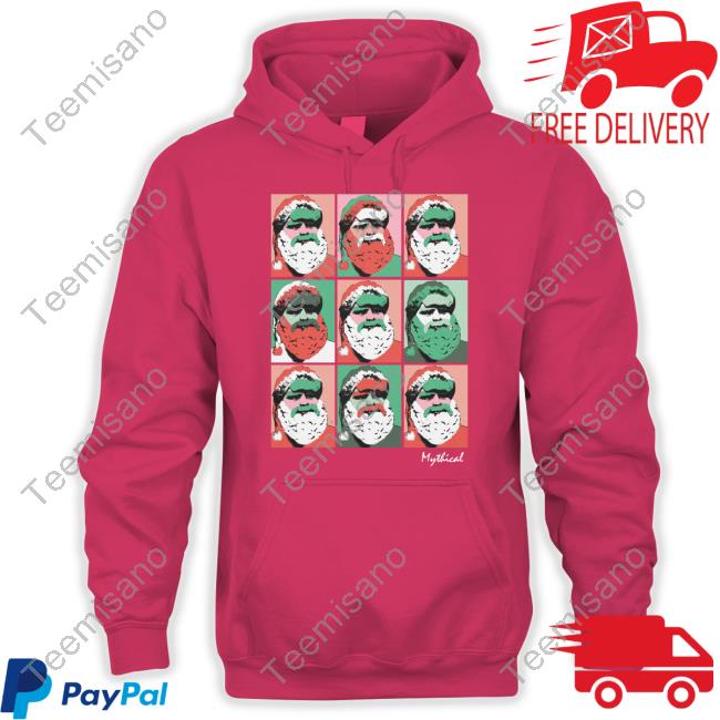 Mythical Cotton Candy Randy Claus Tee Shirt Mythical Cotton Candy Randy Claus Tee Shirt