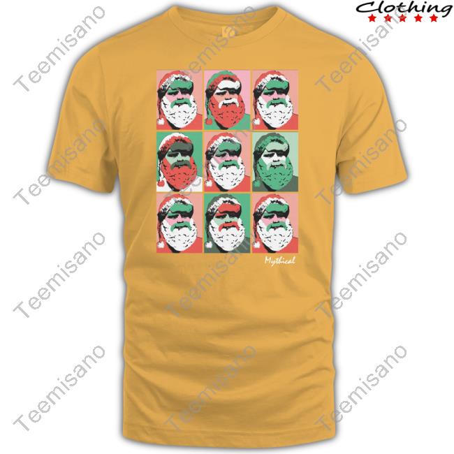 Mythical Cotton Candy Randy Claus Tee Shirt Mythical Cotton Candy Randy Claus Tee Shirt