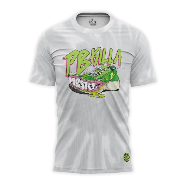 Zeal 'Pb Killa Monster' White Tie Dye T-Shirt