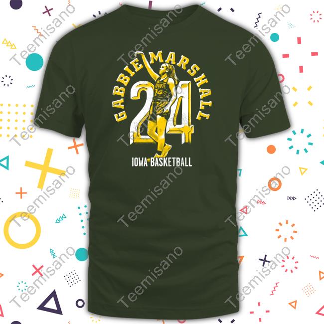 The Iowa Nil Store Gabbie Marshall Swish Tee Shirt Gabbie Marshall 24 Iowa Basketball Shirt The Iowa Nil Store Gabbie Marshall Swish Tee Shirt Gabbie Marshall 24 Iowa Basketball Shirt