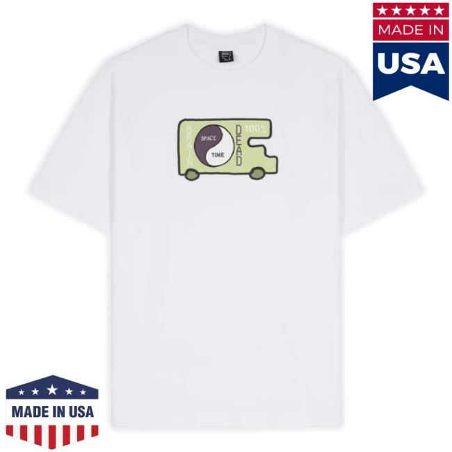 Official Weare Brain Dead Merch Store Space/Time Hoodie - White Wearebraindead Shop Official Weare Brain Dead Merch Store Space/Time Hoodie - White Wearebraindead Shop