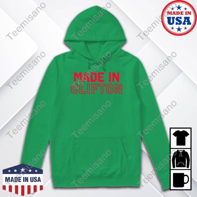 Official Cincyshirts Store Made In Clifton Hooded Sweatshirt Official Cincyshirts Store Made In Clifton Hooded Sweatshirt