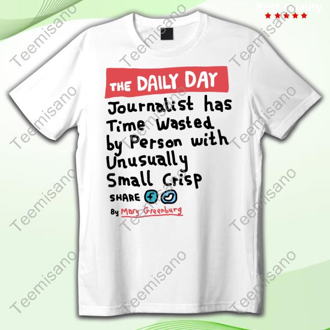 Zoe Bread Store The Daily Day Journalist Has Time Wasted By Person With Unusually Small Crisp Tee Shirt