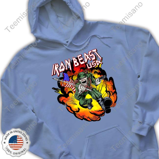 Anthony Raimondi Wearing Iron Beast Usa The Patriot Hooded Sweatshirt Anthony Raimondi Wearing Iron Beast Usa The Patriot Hooded Sweatshirt