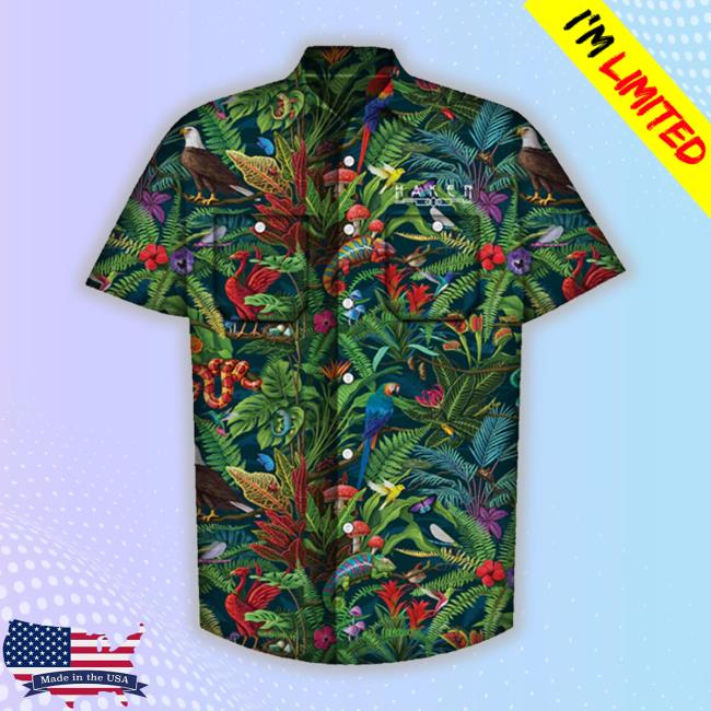 Haken Fauna Hawaiian T Shirt