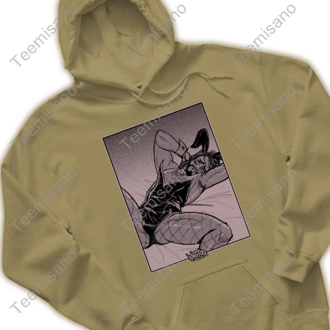 Babsdraws Bunny Gale Pin-Up Sweatshirt Babsdraws Bunny Gale Pin-Up Sweatshirt