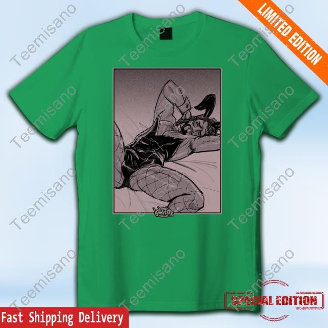 Babsdraws Bunny Gale Pin-Up Sweatshirt Babsdraws Bunny Gale Pin-Up Sweatshirt