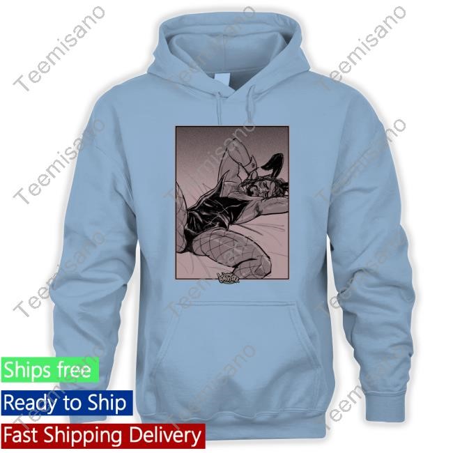 Babsdraws Bunny Gale Pin-Up Sweatshirt Babsdraws Bunny Gale Pin-Up Sweatshirt