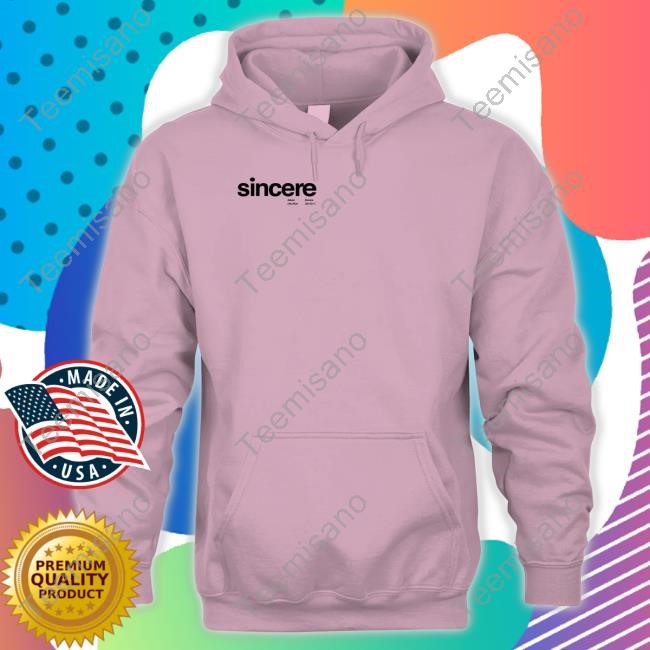 Khalid Shop Sincere T-Shirt Khalid Shop Sincere T-Shirt