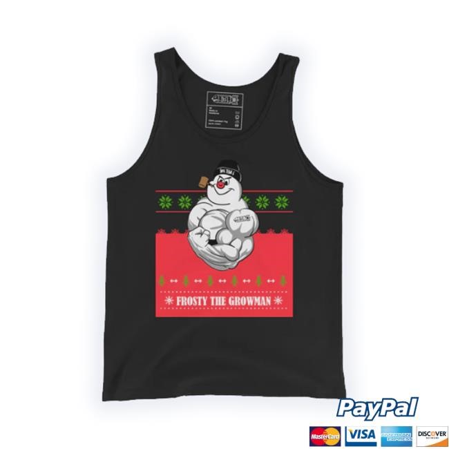 Official Trending Dommerch Store Frosty The Growman X-Mas Tank Top Hoodie Official Trending Dommerch Store Frosty The Growman X-Mas Tank Top Hoodie