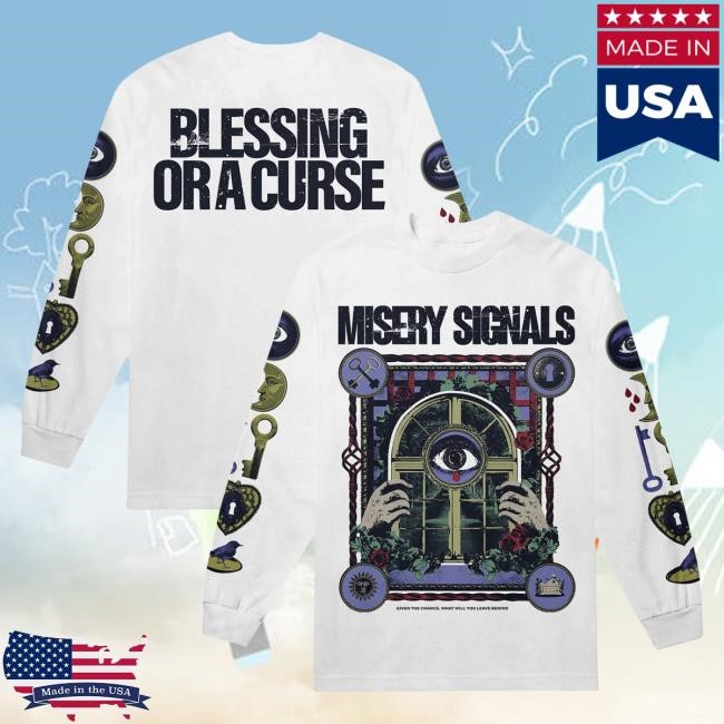 Official Merchnow Merch Store Misery Signals Echoes White Long Sleeve Shirts Official Merchnow Merch Store Misery Signals Echoes White Long Sleeve Shirts