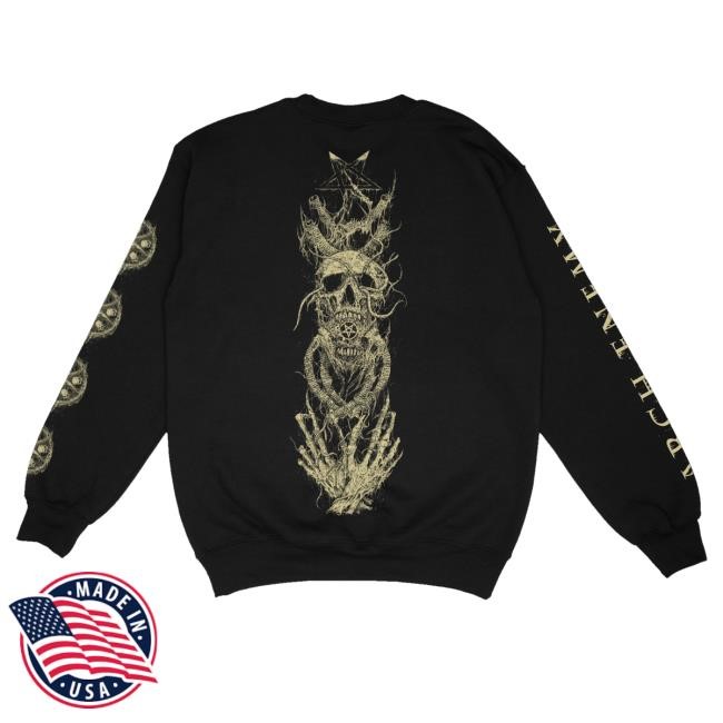 Archenemy Merch Store Crewneck Cthulhu Long Sleeve Shirt Archenemy Merch Store Crewneck Cthulhu Long Sleeve Shirt