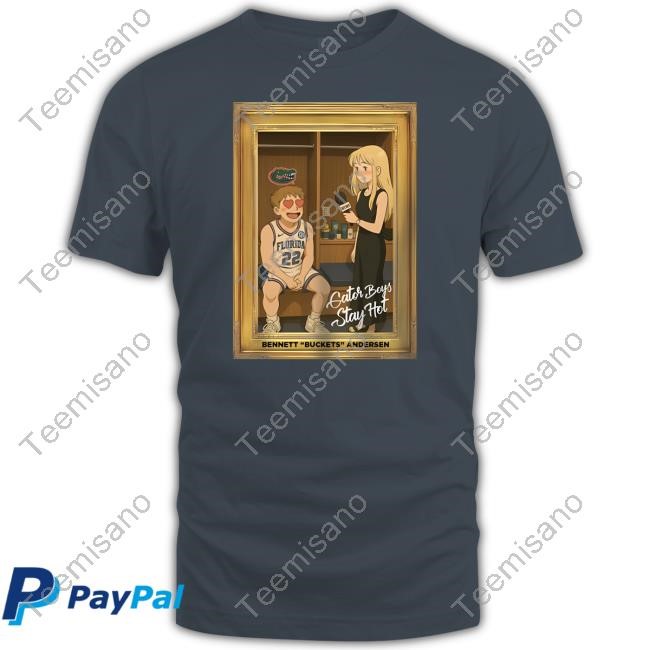 Gator Boys Stay Hot Bennett Buckets Andersen Tank Top Alma Mater Design Bennett Buckets Andersen +Talia Baia