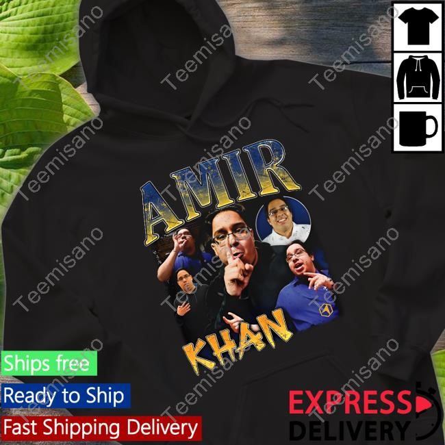 Amir Khan Retro Graphic Sweatshirt Amir Khan Retro Graphic Sweatshirt
