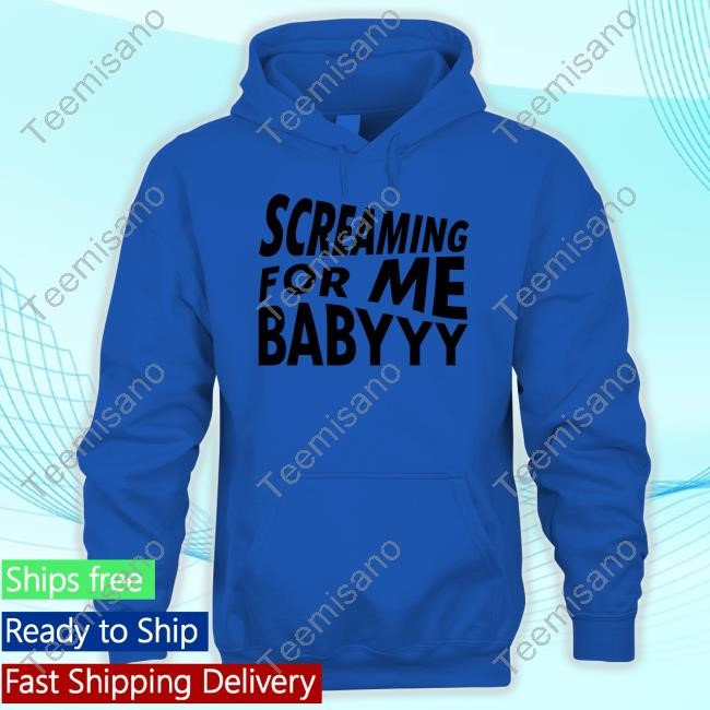 Screaming For Me Babyyy Crewneck Sweatshirt Azealia Banks Wearing