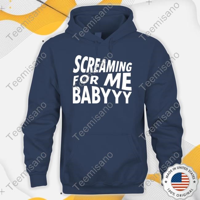 Screaming For Me Baby Tee Shirt