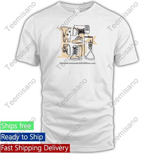 Brennan American Girl Doll Shoe Dot Com Hoodie